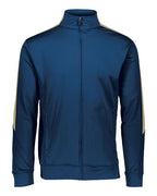Augusta Sportswear Men's Medalist Jacket 2.0 - Navy/ Vegas Gold