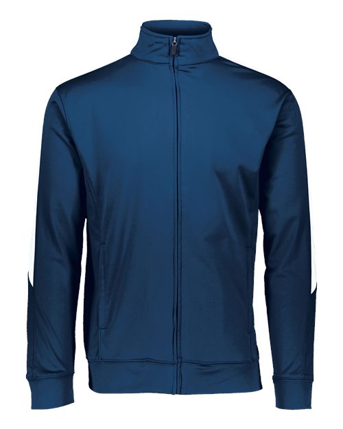 Augusta Sportswear Men's Medalist Jacket 2.0 - Navy/ White