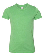 BELLA + CANVAS Youth Triblend Tee - Green Triblend