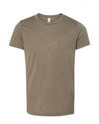 BELLA + CANVAS Youth Triblend Tee - Olive Triblend