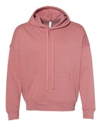 BELLA + CANVAS Unisex Sponge Fleece Drop Shoulder Hoodie Sweatshirt - Mauve