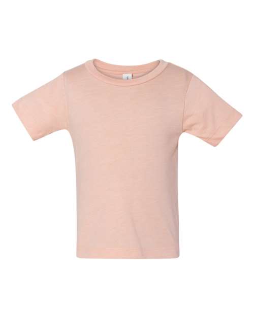 BELLA + CANVAS Infant Triblend Tee - Peach Triblend