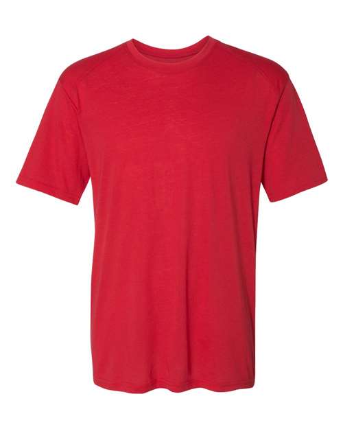 Badger Men's Triblend Performance T-Shirt - Red
