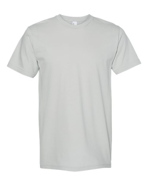 American Apparel Unisex Fine Jersey Tee (Part 2 of 3) - New Silver