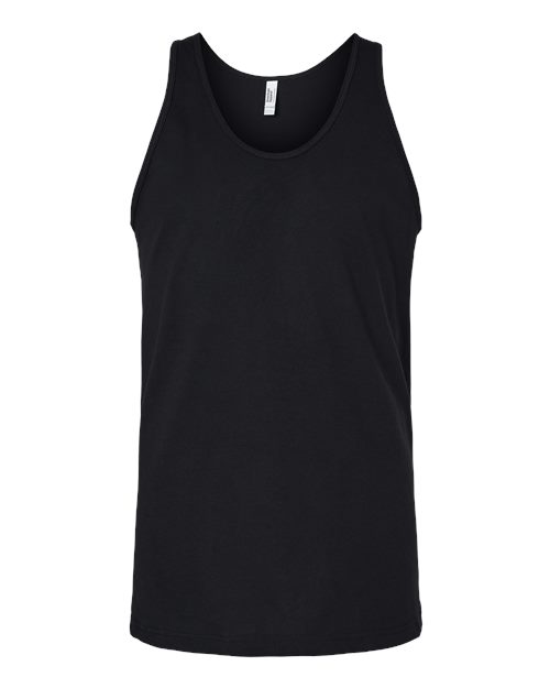 American Apparel Unisex Fine Jersey Tank - Black
