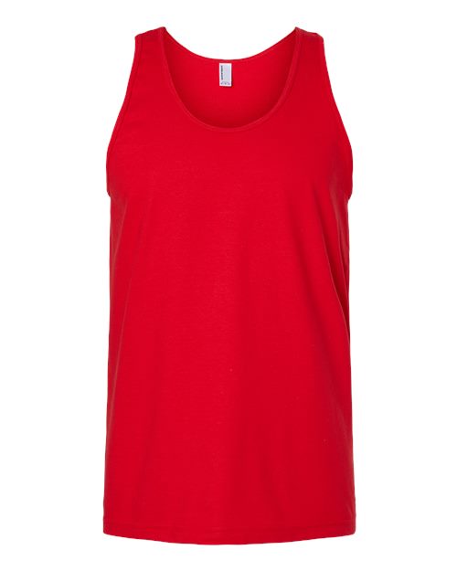 American Apparel Unisex Fine Jersey Tank - Red