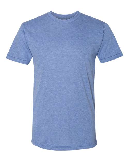 American Apparel Unisex Triblend Track Tee - Athletic Blue
