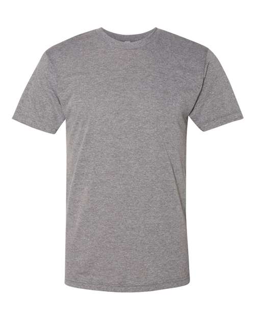 American Apparel Unisex Triblend Track Tee - Athletic Grey