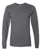 American Apparel Unisex Fine Jersey Long Sleeve Tee - Asphalt