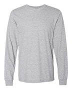 American Apparel Unisex Fine Jersey Long Sleeve Tee - Heather Grey