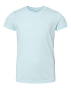 BELLA + CANVAS Youth Triblend Tee - Ice Blue Triblend