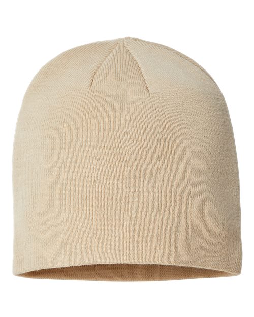 Atlantis Headwear Sustainable Beanie - Light Beige
