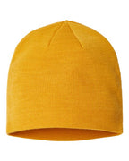 Atlantis Headwear Sustainable Beanie - Mustard Yellow