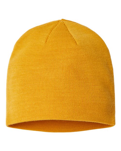 Atlantis Headwear Sustainable Beanie - Mustard Yellow