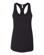 BELLA + CANVAS Women's Jersey Racerback Tank - Black