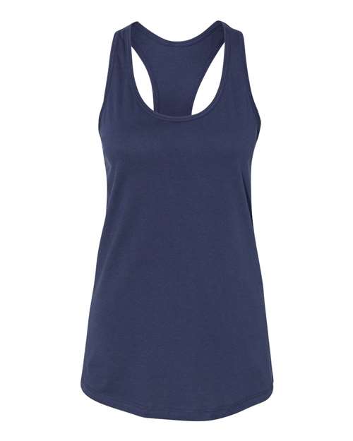 BELLA + CANVAS Women's Jersey Racerback Tank - Navy