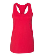 BELLA + CANVAS Women's Jersey Racerback Tank - Red