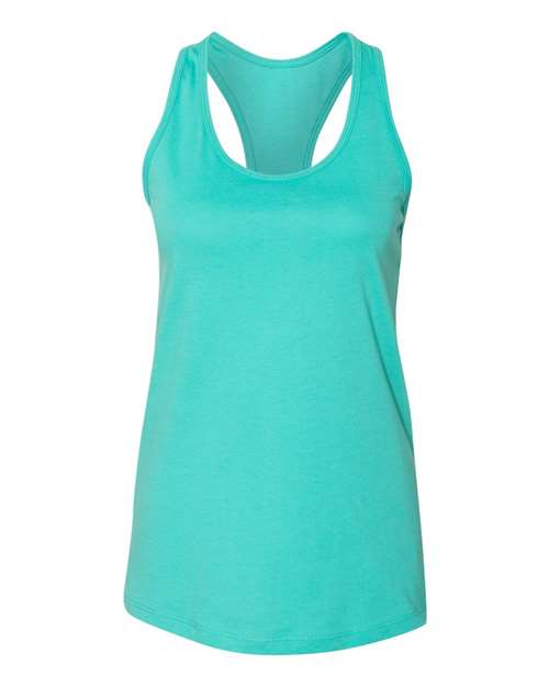 BELLA + CANVAS Women's Jersey Racerback Tank - Teal