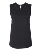BELLA + CANVAS Women's Jersey Muscle Tank - Black
