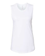 BELLA + CANVAS Women's Jersey Muscle Tank - White