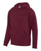 Augusta Sportswear Youth 60/40 Fleece Hooded Sweatshirt - Maroon