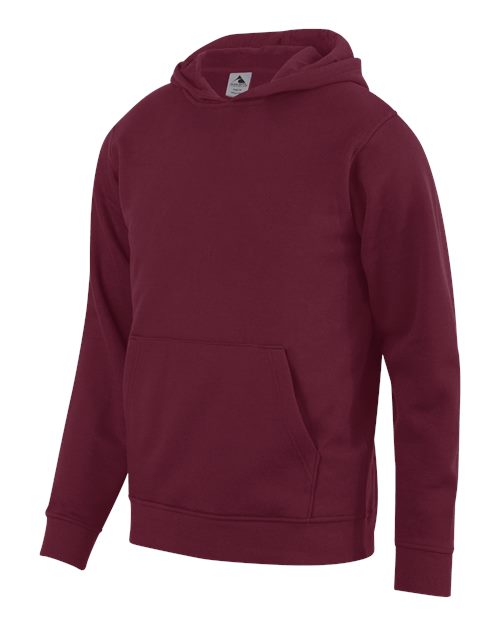Augusta Sportswear Youth 60/40 Fleece Hooded Sweatshirt - Maroon
