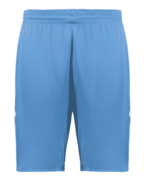 Augusta Sportswear Unisex Alley-Oop Reversible Shorts - Columbia Blue/ White