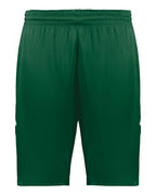 Augusta Sportswear Unisex Alley-Oop Reversible Shorts - Dark Green/ White