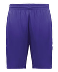 Augusta Sportswear Unisex Alley-Oop Reversible Shorts - Purple/ White