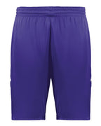 Augusta Sportswear Unisex Alley-Oop Reversible Shorts - Purple/ White
