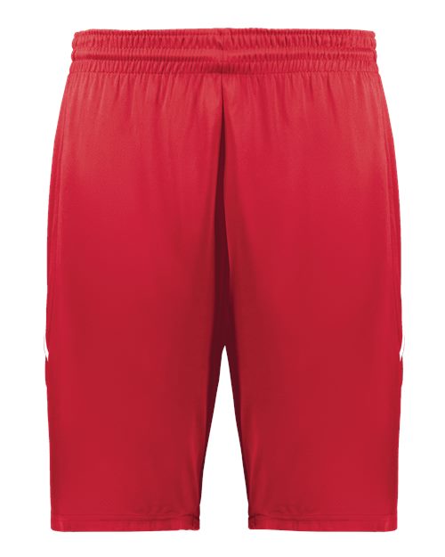 Augusta Sportswear Unisex Alley-Oop Reversible Shorts - Red/ White