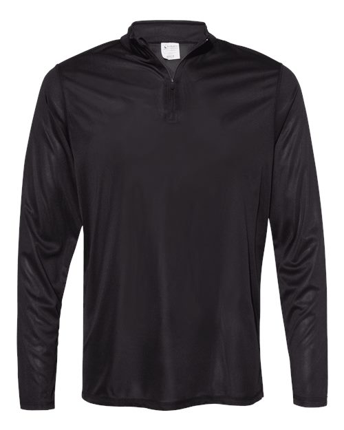 Augusta Sportswear Men's Attain Color Secure® Performance Quarter-Zip Pullover - Black