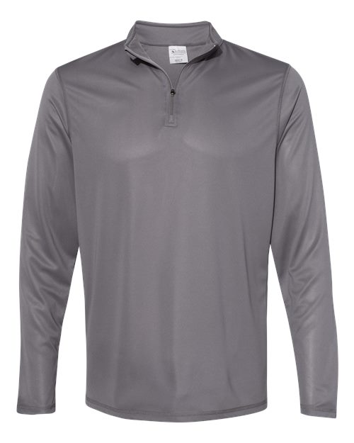 Augusta Sportswear Men's Attain Color Secure® Performance Quarter-Zip Pullover - Graphite