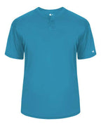 Alleson Athletic Youth B-Core Placket Jersey - Electric Blue