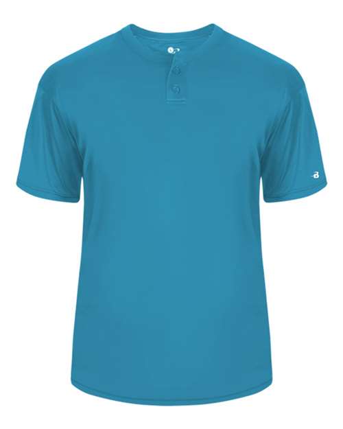 Alleson Athletic Youth B-Core Placket Jersey - Electric Blue