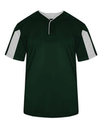 Alleson Athletic Youth Striker Placket - Forest/ White