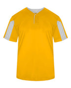 Alleson Athletic Youth Striker Placket - Gold/ White