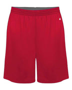 Badger Men's Ultimate SoftLock™ 8" Shorts - Red