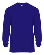Badger Men's Ultimate SoftLock™ Long Sleeve T-Shirt (Part 1 of 2) - Purple