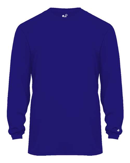 Badger Men's Ultimate SoftLock™ Long Sleeve T-Shirt (Part 1 of 2) - Purple