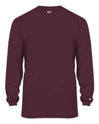 Badger Men's Ultimate SoftLock™ Long Sleeve T-Shirt (Part 1 of 2) - Maroon