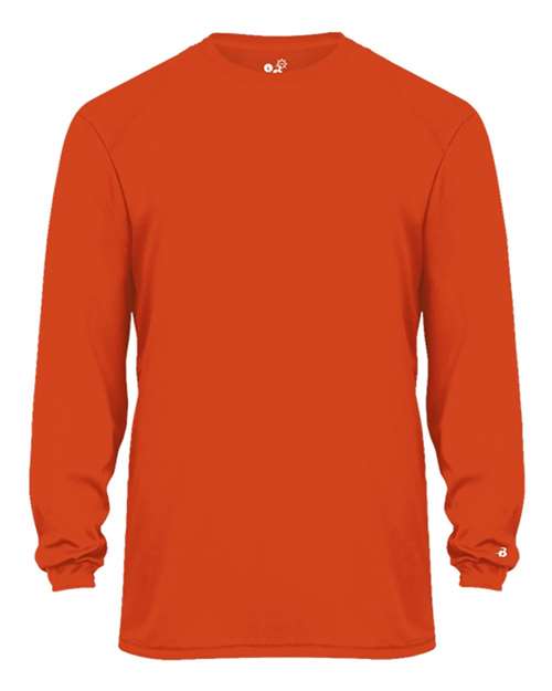 Badger Men's Ultimate SoftLock™ Long Sleeve T-Shirt (Part 1 of 2) - Burnt Orange