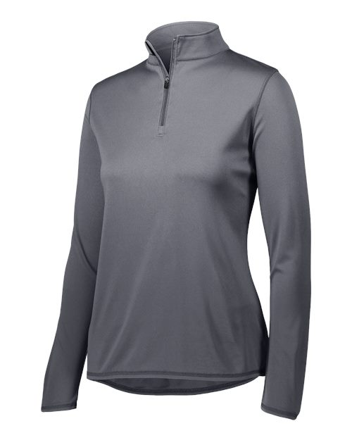 Augusta Sportswear Women's Attain Color Secure® Performance Quarter-Zip Pullover - Graphite