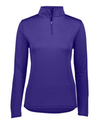 Augusta Sportswear Women's Attain Color Secure® Performance Quarter-Zip Pullover - Purple