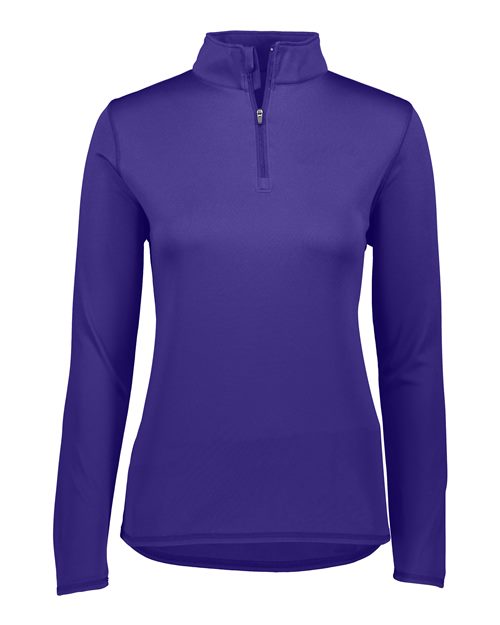 Augusta Sportswear Women's Attain Color Secure® Performance Quarter-Zip Pullover - Purple