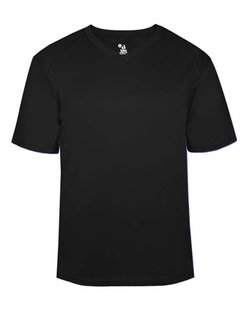 Badger Men's B-Core V-Neck T-Shirt - Black