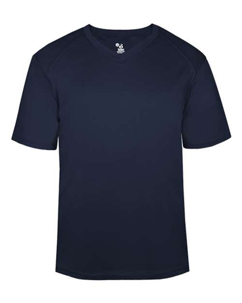 Badger Men's B-Core V-Neck T-Shirt - Navy