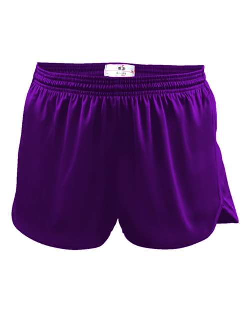 Alleson Athletic Women's B-Core Track Shorts - Purple