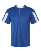 Alleson Athletic Men's Striker Placket (Part 2 of 2) - Royal/ White