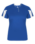 Alleson Athletic Women's Striker Placket - Royal/ White